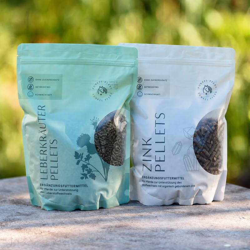 Fellwechsel-Bundle - Leberkräuter Pellets & Zink Pellets