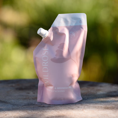 Nachfüllbeutel Schweif- und Mähnenspray mit Wildrosenduft