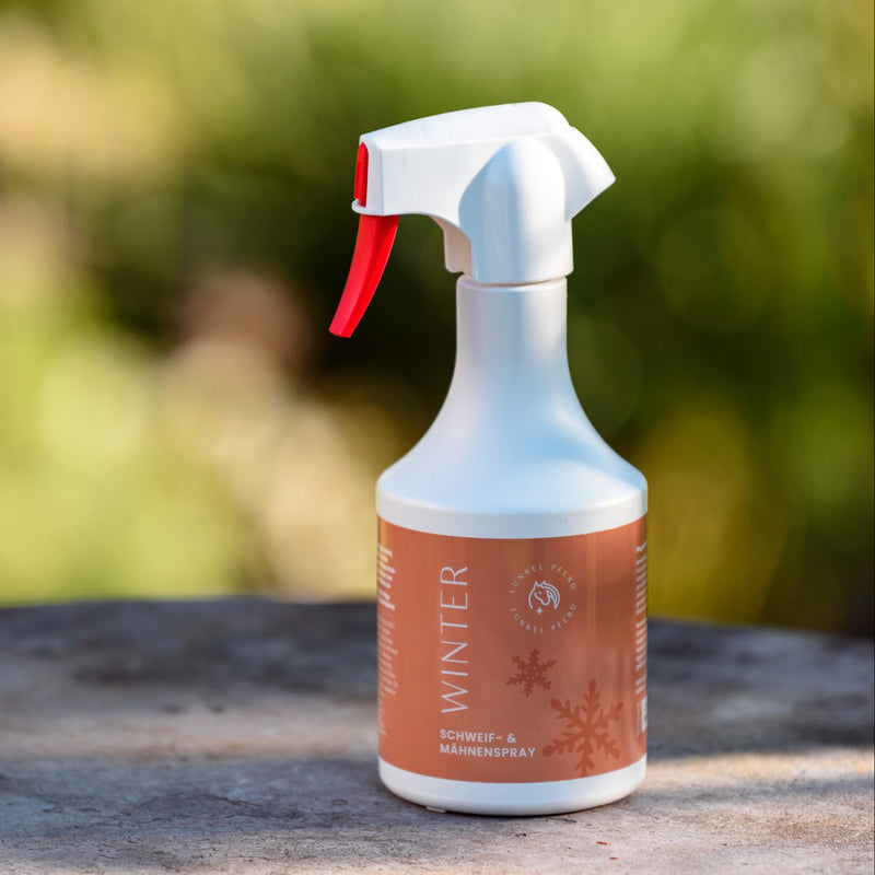 Schweif- und Mähnenspray Sprühflasche mit Winterduft